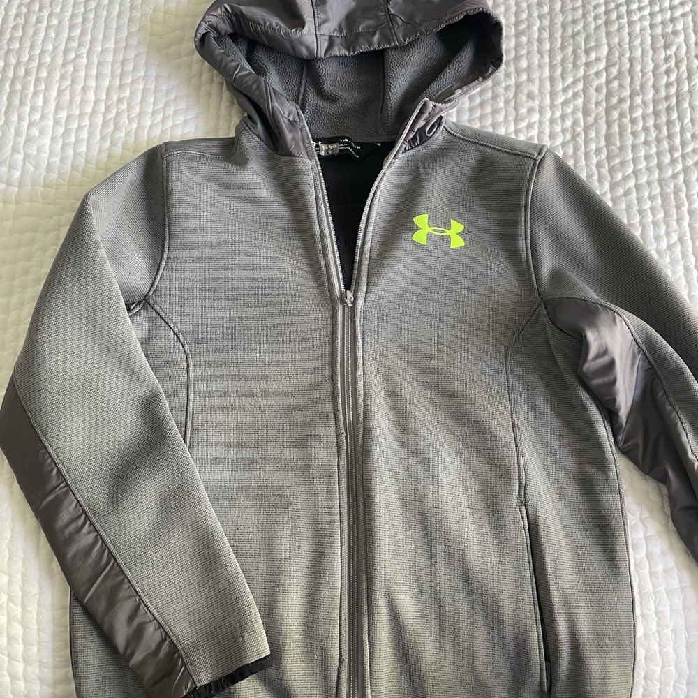 Under Armor Full Zip Hoodie Boys M